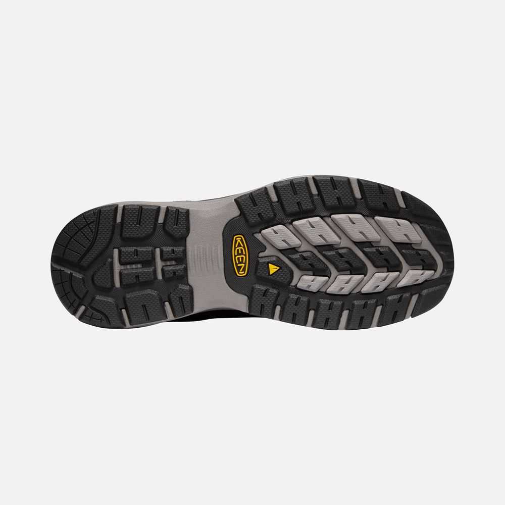 Keen Werkschoenen Heren Zwart/Grijs - Sparta (Aluminum Toe) - 71590-ZCBA